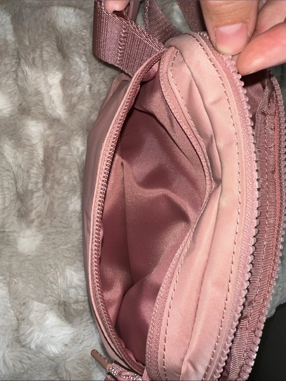 lululemon athletica Pink Crossbody Belt Bag 1L